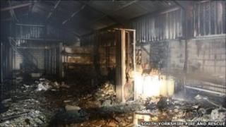 Machin farm fire