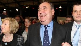 SNP leader Alex Salmond