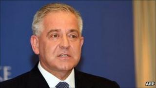Croatian former Prime Minister Ivo Sanader - file pic