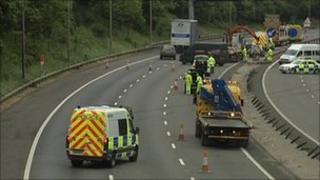M5 closure