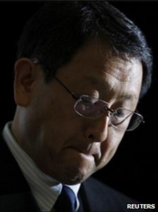 Toyota Motor Corp President Akio Toyoda