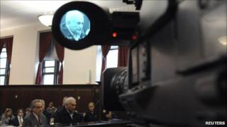 Dominique Strauss-Kahn in Manhattan Criminal Court on 16 May 2011