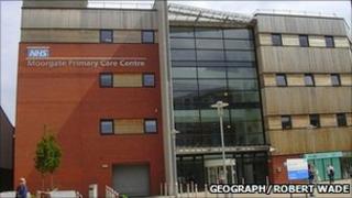 Moorgate Primary Care Centre (pic: Geograph/Robert Wade)