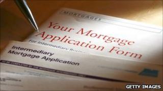 Mortgage application form