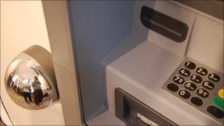 ATM ball mirrors by Satoru Kusakabe