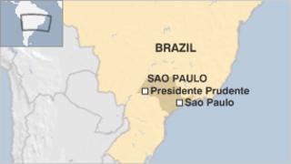 Map of Brazil