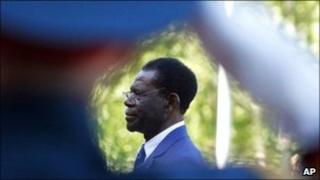 Equatorial Guinea's President Teodoro Obiang Nguema (archive shot)