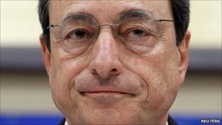 ECB head Mario Draghi