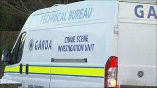 Irish police van
