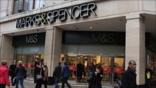 Marks & Spencer store