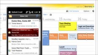 Office 365 screenshot, Microsoft