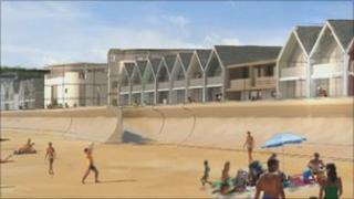 Proposed development at Carlyon Bay