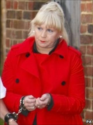 Loraine Upritchard after sentencing