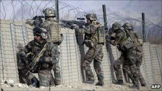 French troops in Afghanistan
