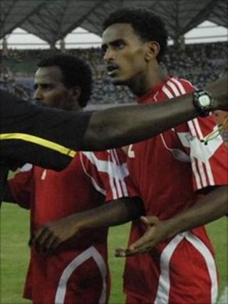 Red Sea footballers