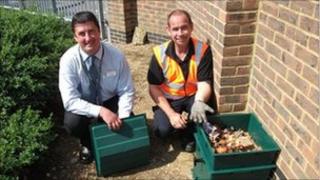 Wormery at Luton Airport Parkway
