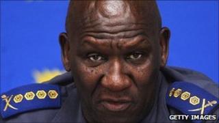 Police chief Bheki Cele