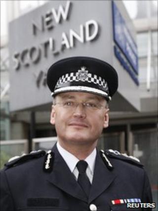 Met Commissioner Sir Paul Stephenson