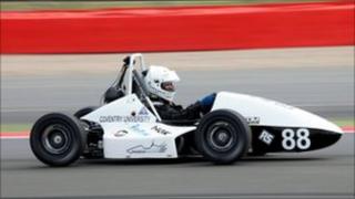 The 2011 Phoenix Racing car
