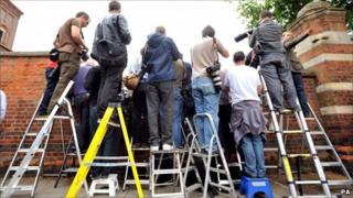 Press photographers