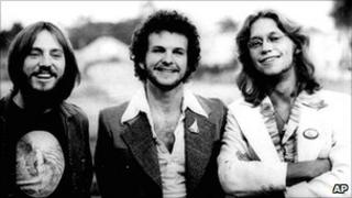 Dan Peek (centre) and America