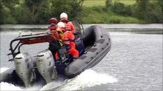 Rescue speed boat
