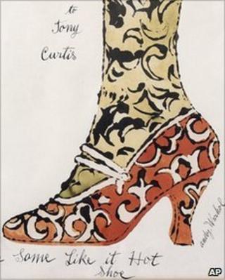 Andy Warhol's Some Like It Hot Shoe