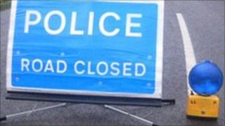 road closed
