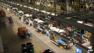 Car assembly line