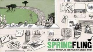 Spring Fling brochure