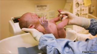 Newborn baby