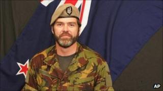 Douglas Grant, in an undated image released by the New Zealand Defence Force
