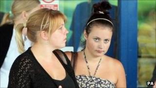 Shannon Graham, right, was the girlfriend of Recep Cetin