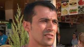 Restaurant owner Hassan Karadaj