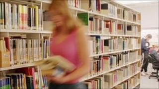 A library