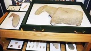 Artefacts found at the al-Maqar site in Saudi Arabia (Photo: Saudi Commission for Tourism and Antiquities)
