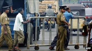 Police in Colombo