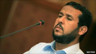 Abdul Hakim Belhaj in Doha, 29 August