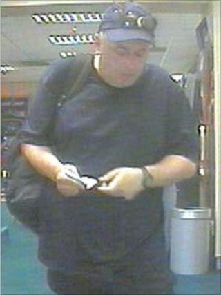 Mr Jarman in a betting shop in Saltburn