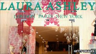 Laura Ashley shop, London