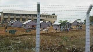 Camp in Vavuniya, Sri Lanka, Human Rights Watch file pic from 2009
