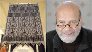 Rachid Koraichi and his winning artwork
