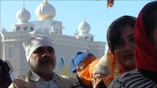 The Gurdwara Sahib's opening