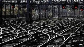 Train tracks