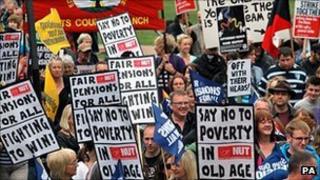 Pensions strike in June