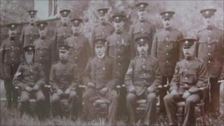 Dumfries Burgh Police in 1911