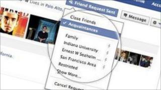 Facebook lists