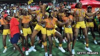 Mozambican dancers