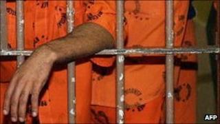 Prisoners behind bars in South Africa (archive shot)
