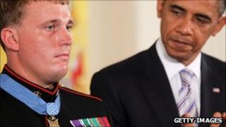 Sgt Dakota Meyer is awarded the Medal of Honor